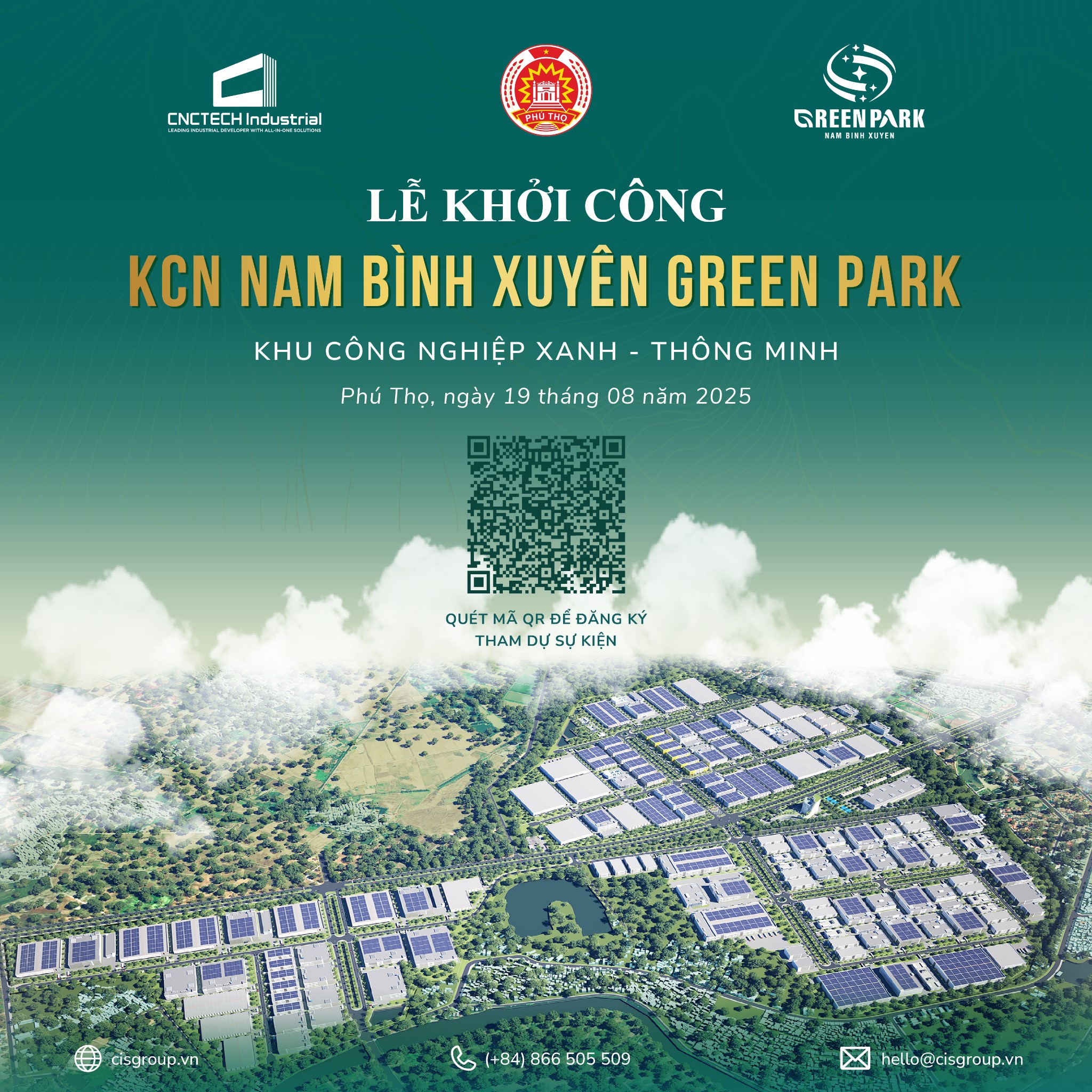 Lễ khởi công khu công nghiệp Nam Bình Xuyên - Green Park 