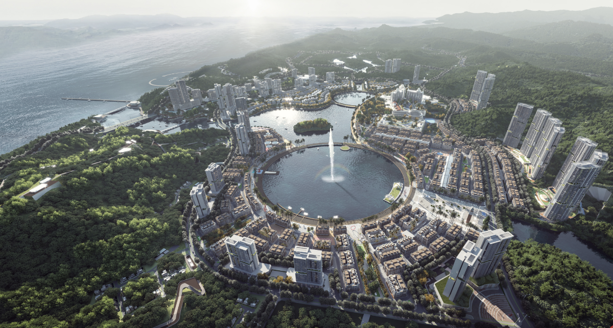 Phối cảnh dự án Khu dịch vụ du lịch phức hợp casino Vân Đồn