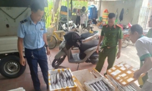 Thanh Hóa bắt, tiêu hủy gần 1,2 tấn côn trùng, động vật bốc mùi chuẩn bị bán làm thực phẩm