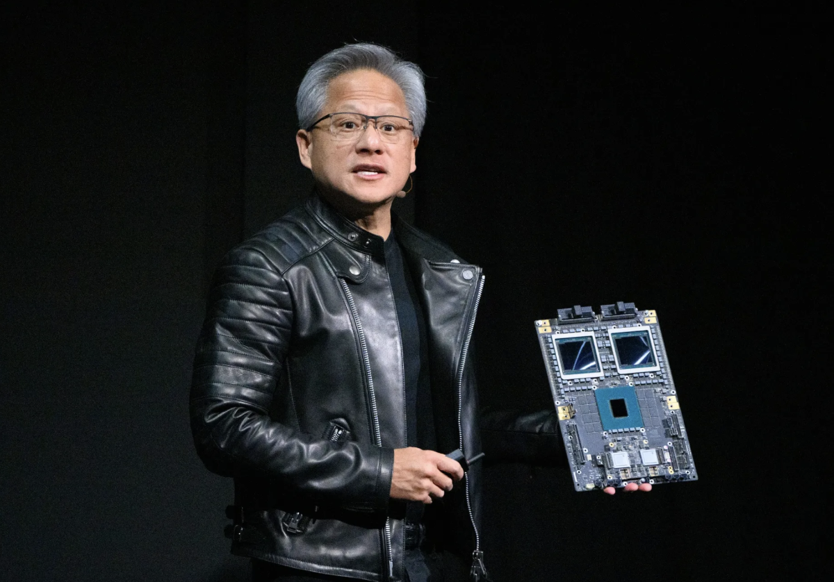 CEO Jensen Huang của Nvidia - Ảnh: Bloomberg.