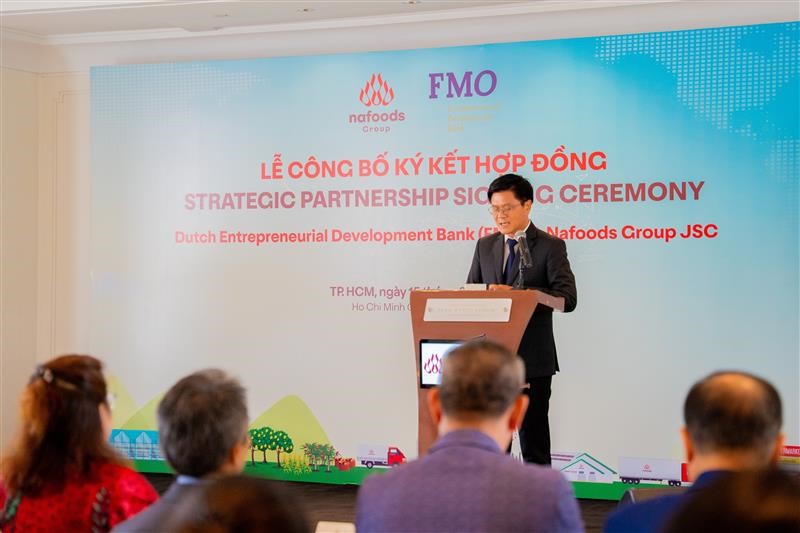 Ông Nguyễn Mạnh Hùng, Phó Chủ tịch HĐQT kiêm Tổng Giám đốc Nafoods Group.