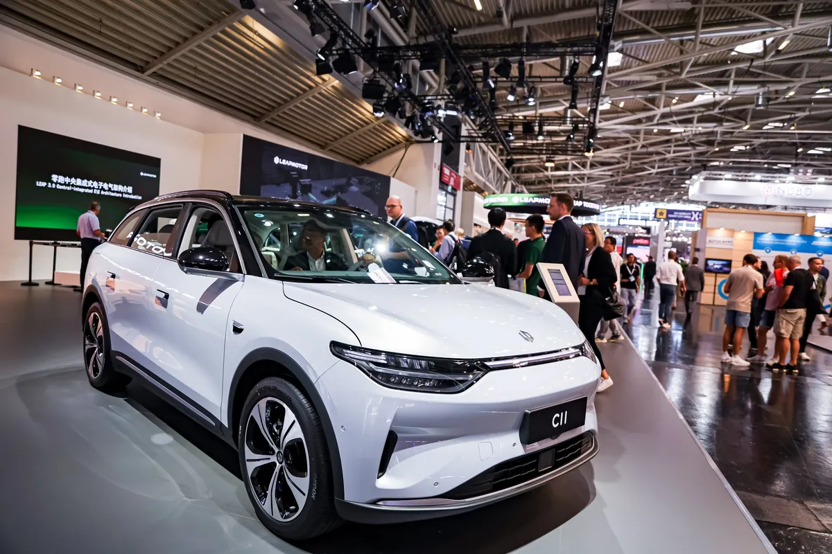 Xe điện Leapmotor C11 - Ảnh: Bloomberg