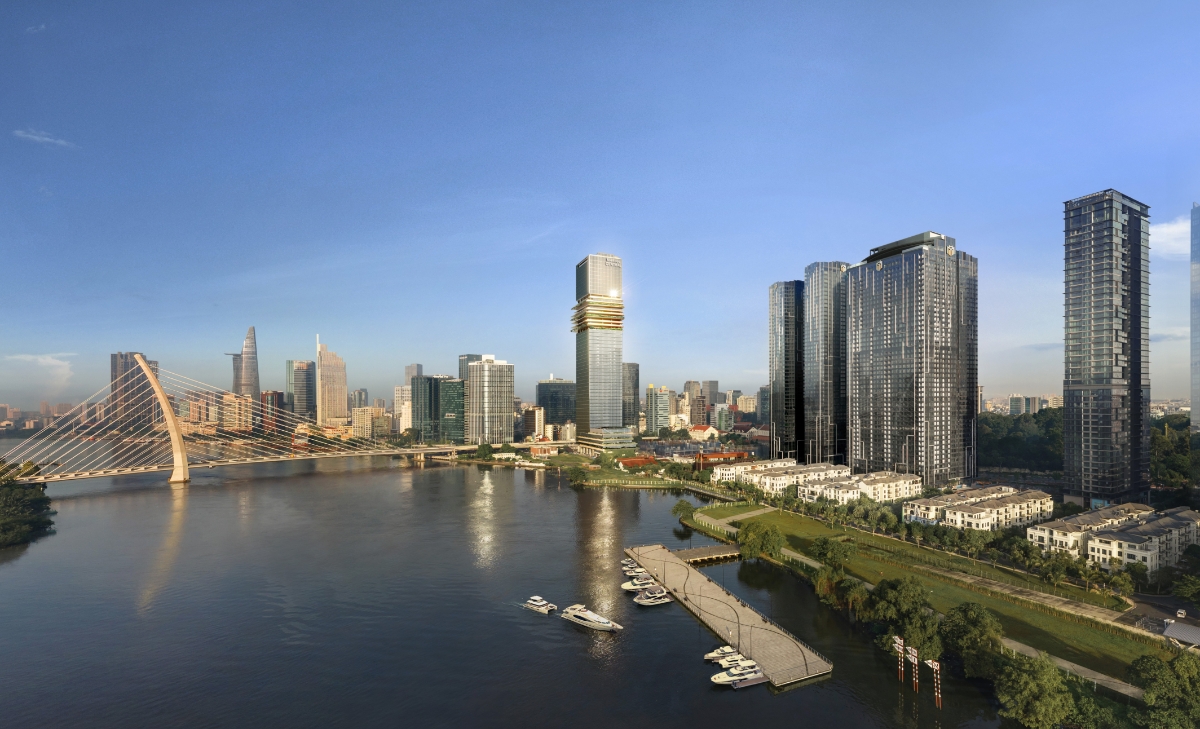 Vị trí đắc địa bên sông Sài Gòn của Grand Marina, Saigon.