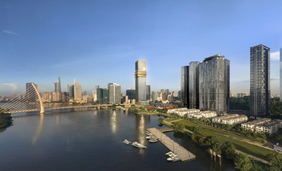 Vị trí đắc địa bên sông Sài Gòn của Grand Marina, Saigon.