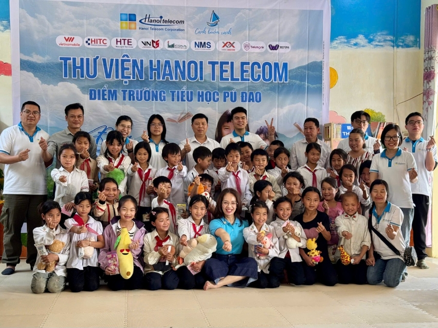 Ngoài hoạt động kinh doanh, Hanoi Telecom cũng tham gia nhiều chương trình trách nhiệm xã hội 