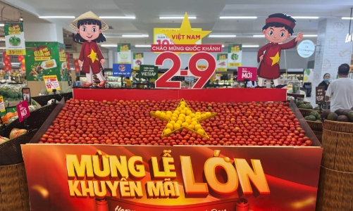 Doanh nghiệp bán lẻ sẵn sàng “đón sóng” dịp Quốc khánh 2/9