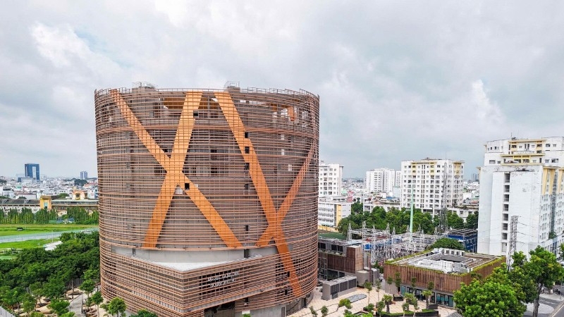 Dự án Rạp Xiếc và biểu diễn đa năng Phú Thọ dự kiến hoàn thành vào ngày 19/8 - Ảnh: Báo Nhân Dân/Võ Lê.