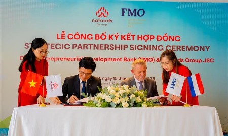Nafoods nhận đầu tư 20 triệu USD từ ngân hàng Phát triển Doanh nghiệp Hà Lan