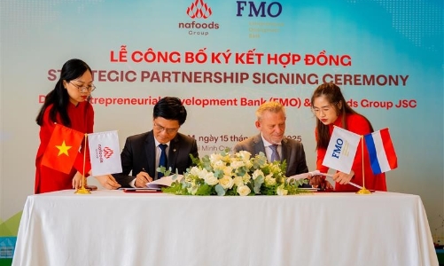 Nafoods nhận đầu tư 20 triệu USD từ ngân hàng Phát triển Doanh nghiệp Hà Lan