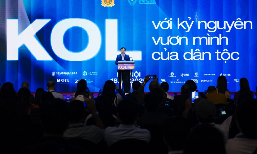 Thiếu tướng Lê Xuân Minh, Cục trưởng Cục A05, Bộ Công an, tại hội nghị. 