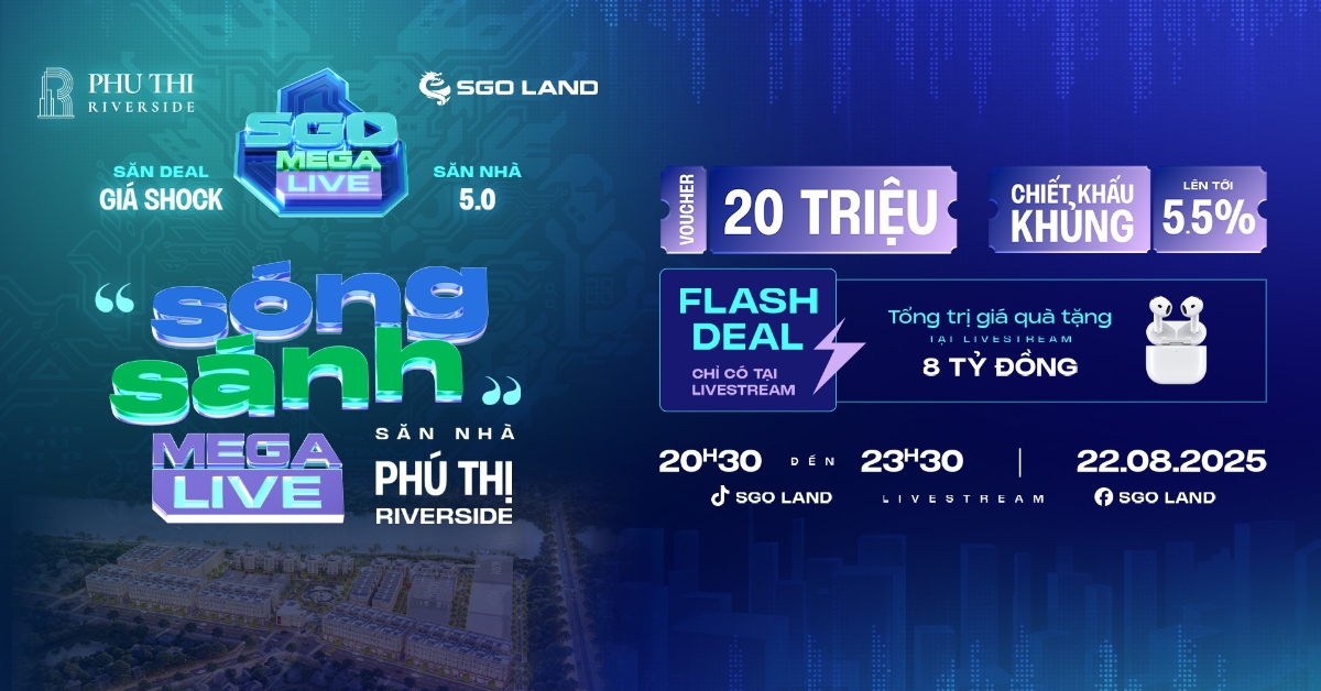 Chính sách đặc biệt chỉ có trong phiên livestream tối 22/8.