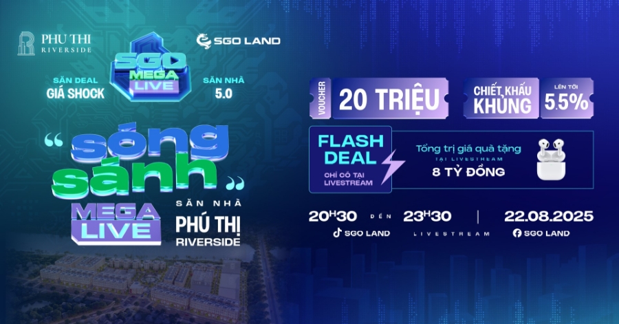 Chính sách đặc biệt chỉ có trong phiên livestream tối 22/8.