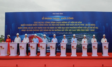 Phó Thủ tướng Trần Hồng Hà làm việc với lãnh đạo tỉnh Ninh Bình về hạ tầng chiến lược