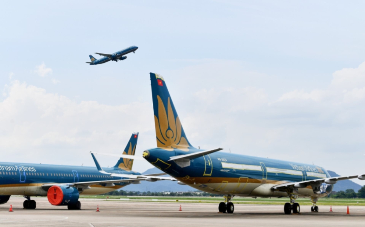 Tổng số ghế nội địa của Vietnam Airlines đạt gần 418.000 ghế, tương ứng hơn 2.100 chuyến bay.