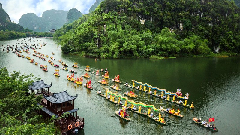 Một góc di sản Tràng An. Ảnh: Trường Huy