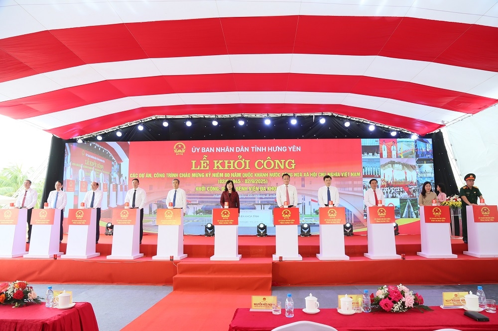 Lễ khởi công dự án Bệnh viện Đa khoa Hưng Yên