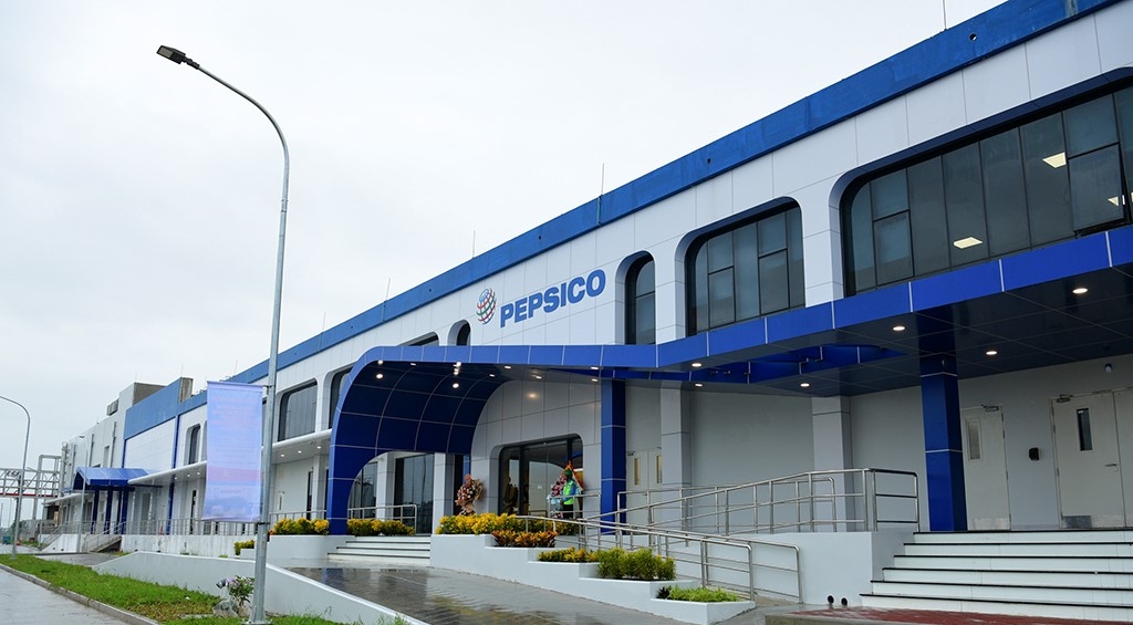 Nhà máy thực phẩm Pepsico Ninh Bình giai đoạn 1 vừa được hoàn thành
