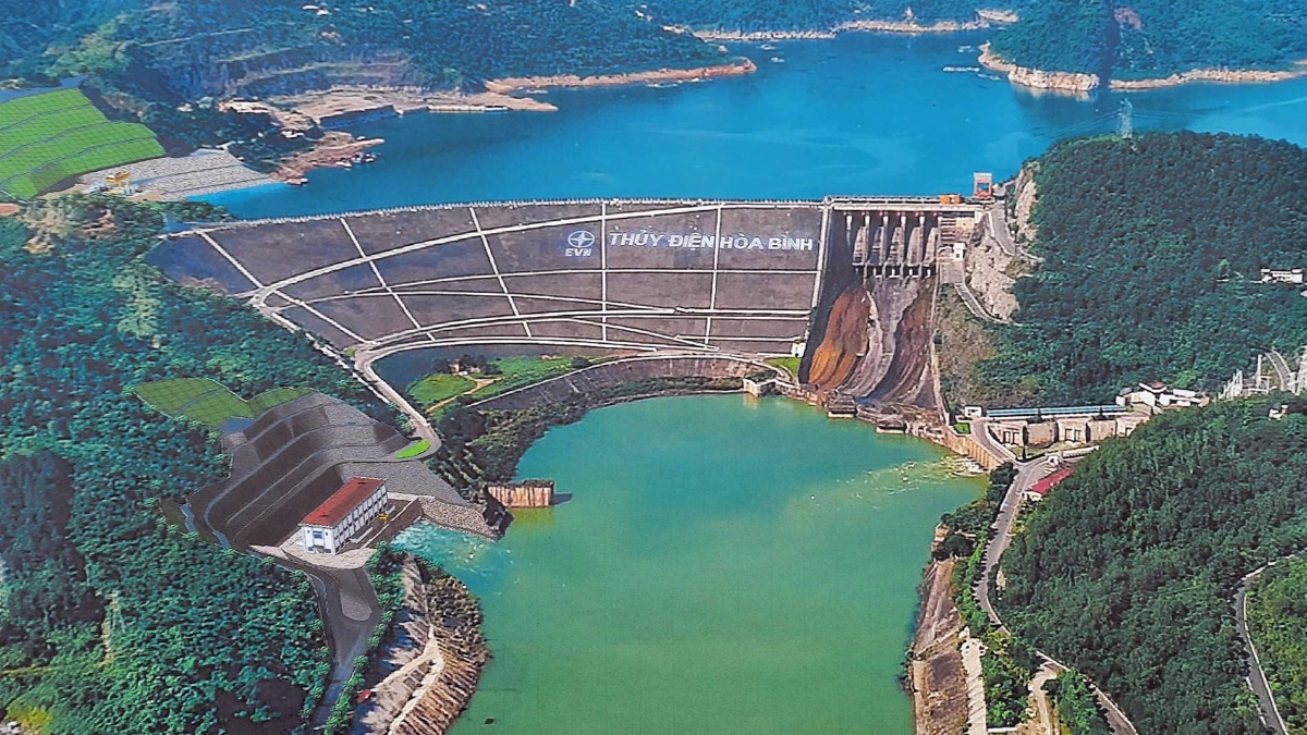 Dự án thủy điện Hòa Bình mở rộng sẽ tăng khả năng phát công suất phủ đỉnh cho hệ thống điện quốc gia.