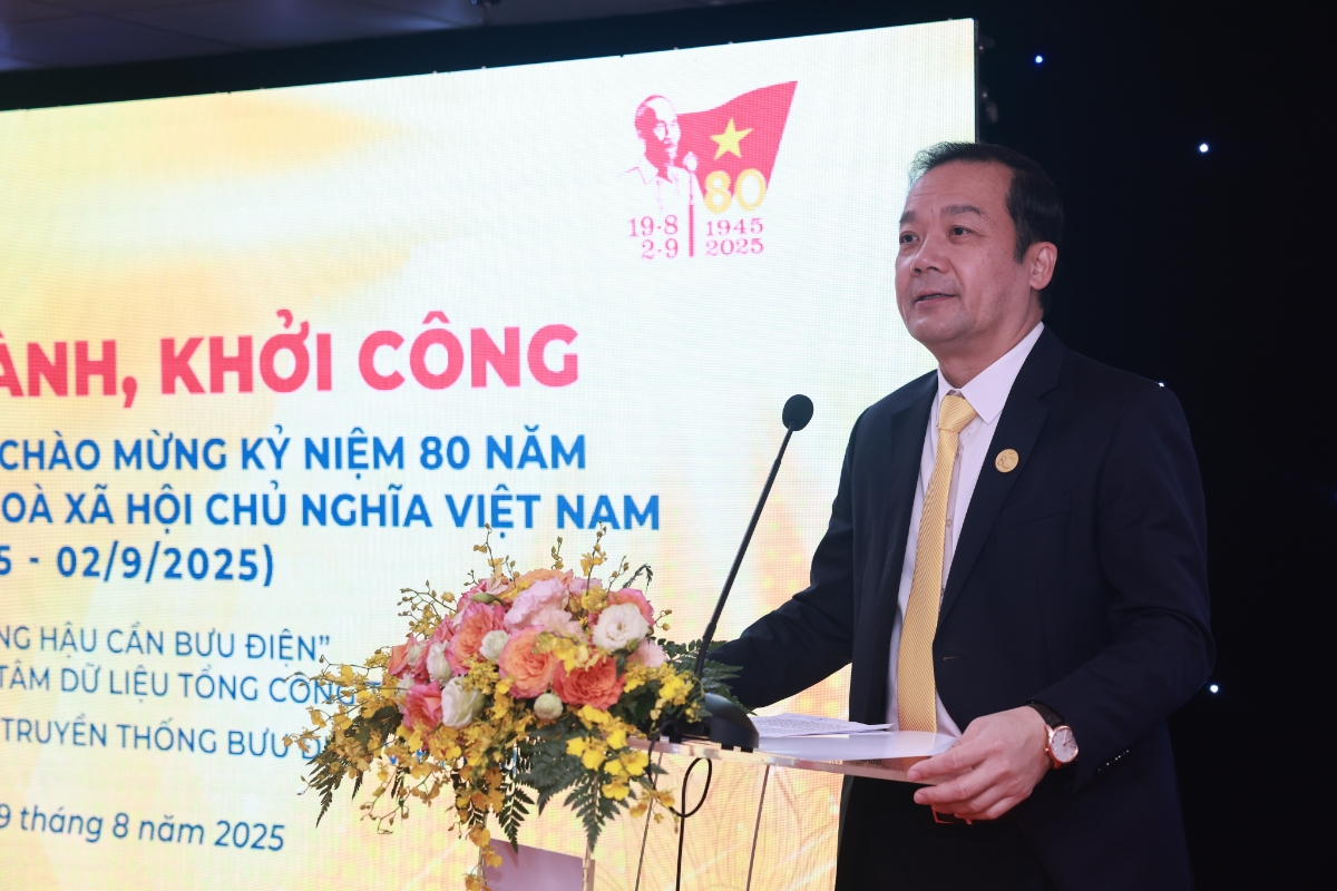 Thứ trưởng Bộ Khoa học và Công nghệ Phạm Đức Long: Hai dự án Nền tảng hậu cần Bưu điện, Trung tâm dữ liệu mới tạo tạo ra những nền tảng vững chắc và sự phát triển của ngành.