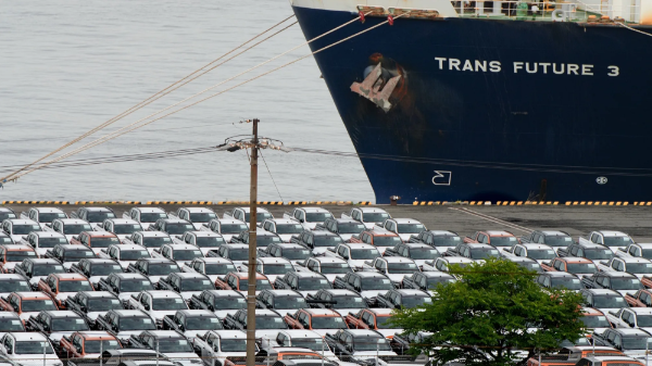 Ảnh hưởng của thuế quan: Xuất khẩu Nhật Bản giảm mạnh nhất 4 năm