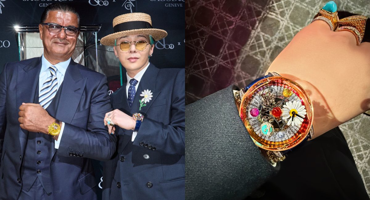 Chiếc đồng hồ kết hợp giữa Jacob & Co và G-Dragon trị giá hàng triệu USD.