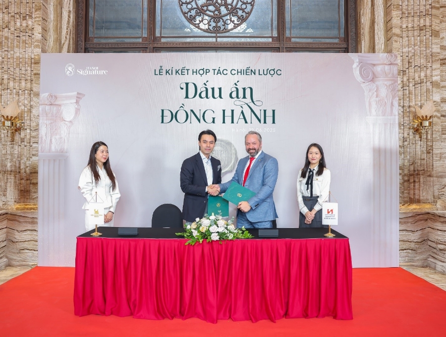 Hanoi Signature chọn đồng hành cùng những biểu tượng để trở thành biểu tượng.