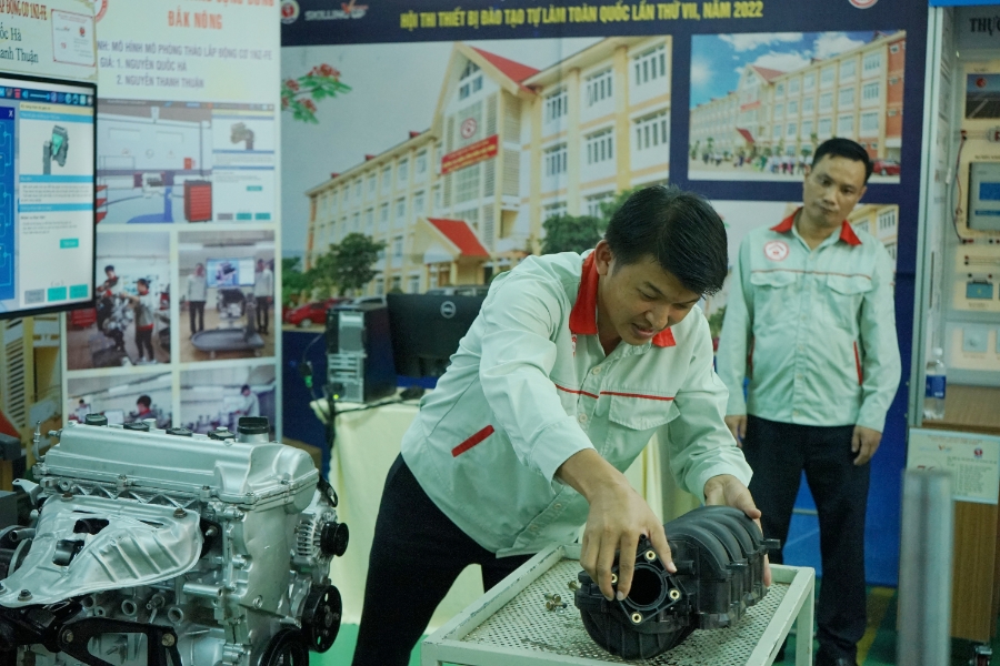 Các trường nghề đang bắt kịp xu thế đào tạo các ngành nghề mới. 