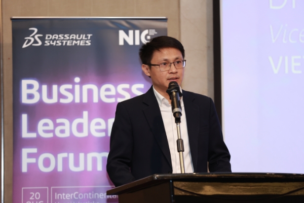 Ông Võ Xuân Hoài, Phó Giám đốc NIC, chia sẻ tại Diễn đàn.