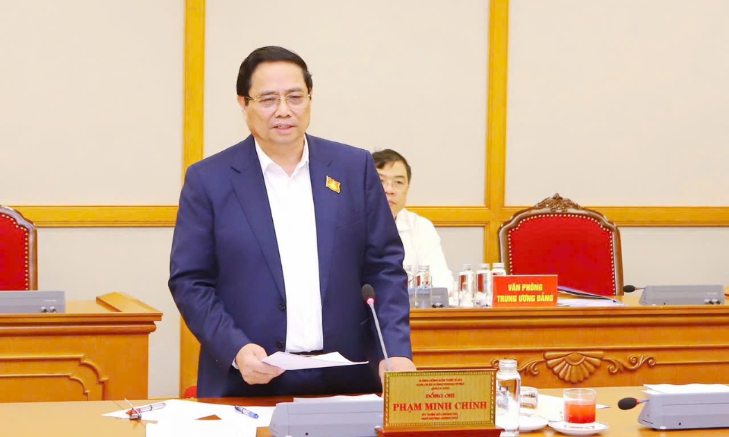 Thủ tướng Phạm Minh Chính làm việc với Ban Thường vụ Tỉnh uỷ Thanh Hóa