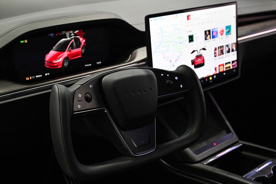 xe tự lái Tesla tại Trung Quốc