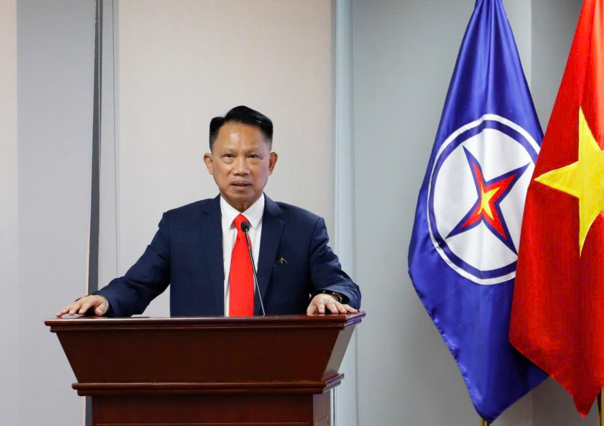 Ông Nguyễn Công Lý, Chủ tịch Tập đoàn Công Thanh, phát biểu tại lễ ký kết.