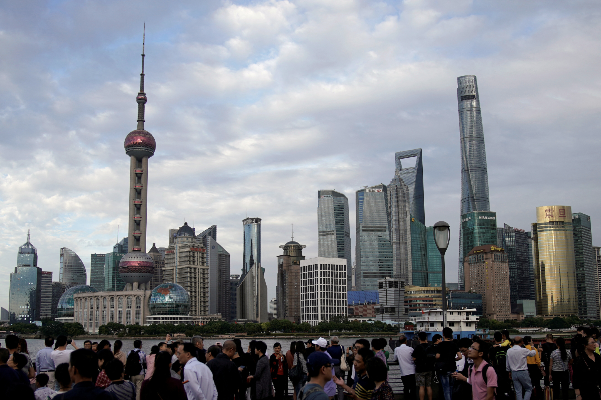 Thượng Hải, một trung tâm tài chính của Trung Quốc - Ảnh; Reuters.