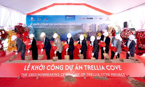 Nam Long khởi công Trellia Cove - phân khu compound cuối cùng tại Mizuki Park