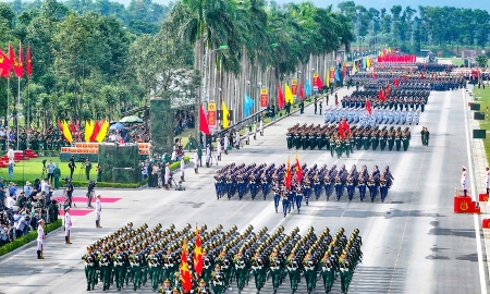 Bảo đảm toàn diện hậu cần, kỹ thuật tại khu vực Quảng trường Ba Đình phục vụ Diễu binh, diễu hành