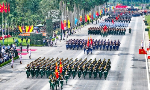 Bảo đảm toàn diện hậu cần, kỹ thuật tại khu vực Quảng trường Ba Đình phục vụ Diễu binh, diễu hành