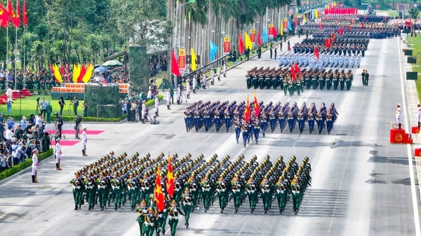 Bảo đảm toàn diện hậu cần, kỹ thuật tại khu vực Quảng trường Ba Đình phục vụ Diễu binh, diễu hành