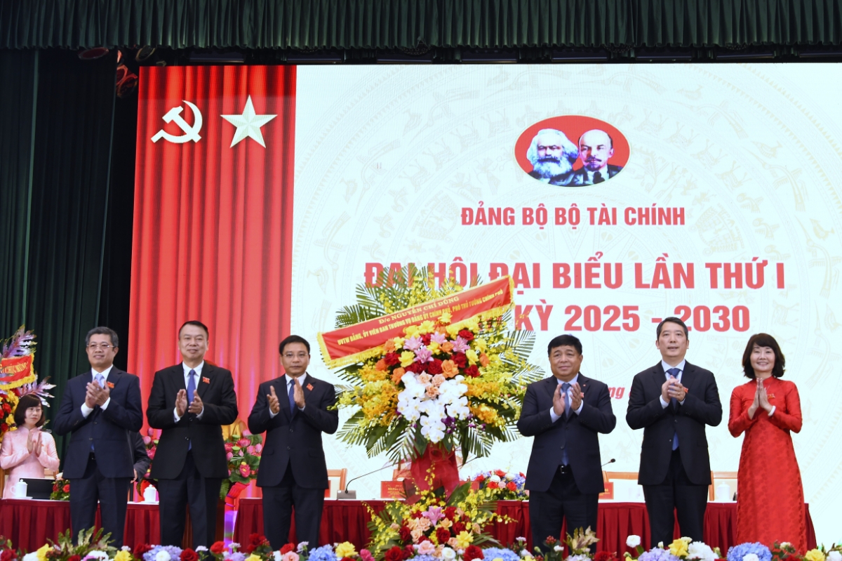 Đại hội đại biểu Đảng bộ Bộ Tài chính lần thứ I, nhiệm kỳ 2025-2030