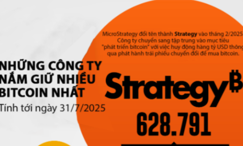 Những công ty đại chúng sở hữu nhiều bitcoin nhất