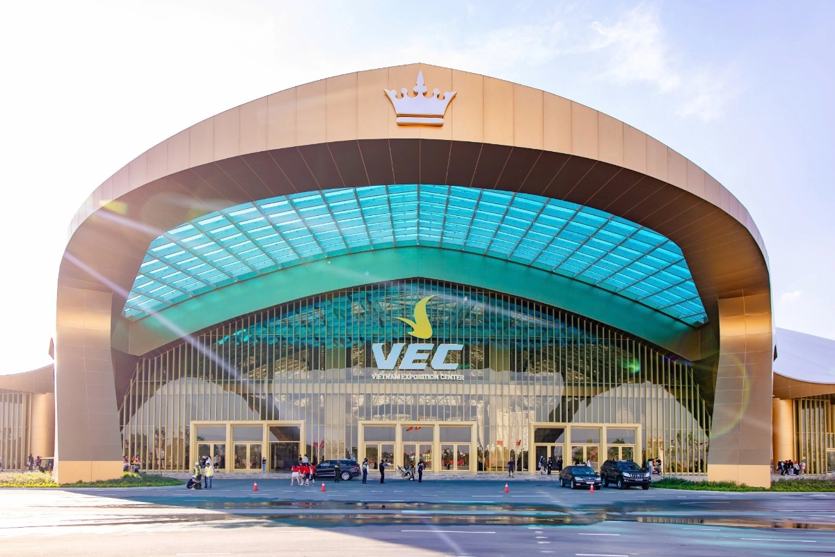 VEC xác lập vị thế Top 10 tổ hợp trung tâm triển lãm lớn nhất thế giới. (Nguồn ảnh: Đinh Huy).