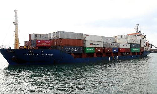 Chính thức khai trương tuyến vận tải container giữa Vũng Áng với Hải Phòng