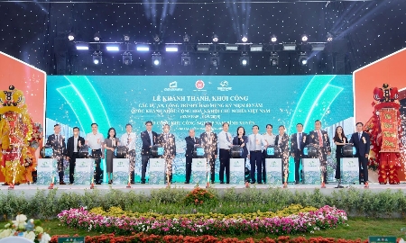 Nghi lễ khởi công KCN Nam Bình Xuyên, Phú Thọ