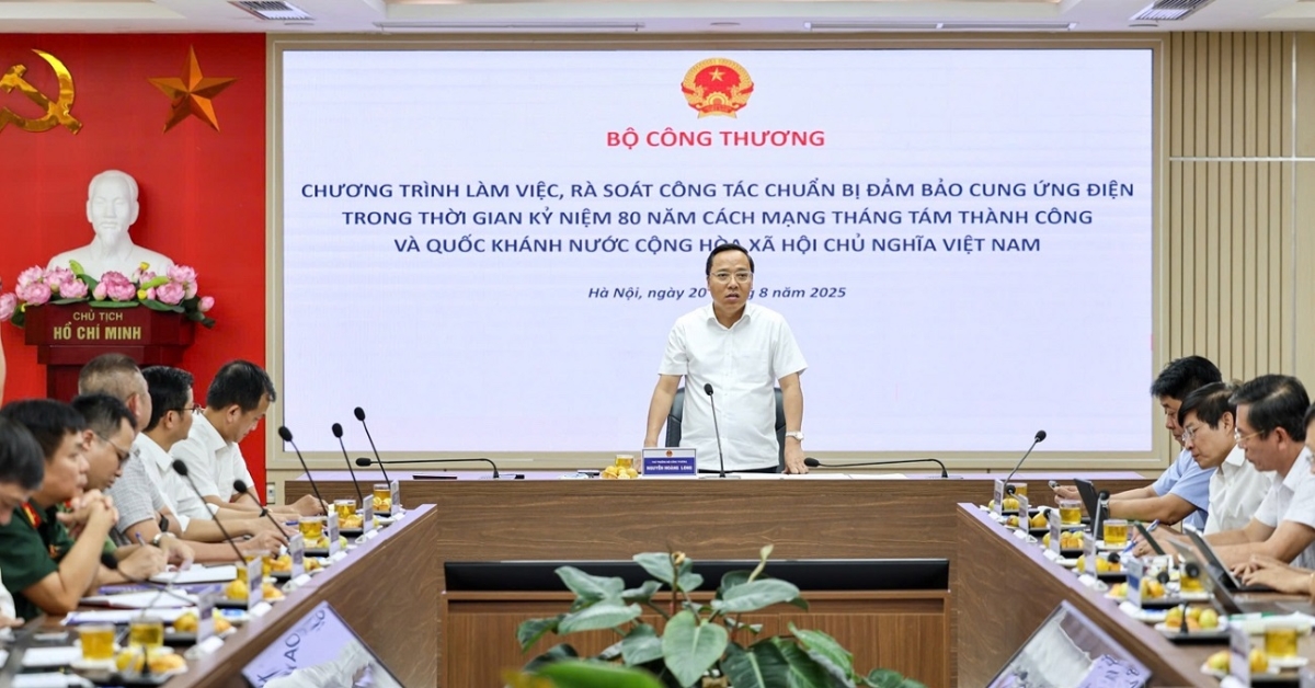 Thứ trưởng Nguyễn Hoàng Long chủ trì buổi làm việc.