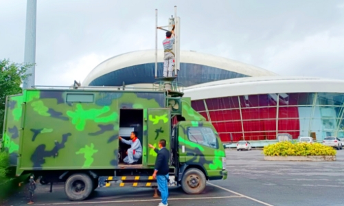 Các nhà mạng lắp thêm hàng nghìn trạm phát sóng di động cho sự kiện A80