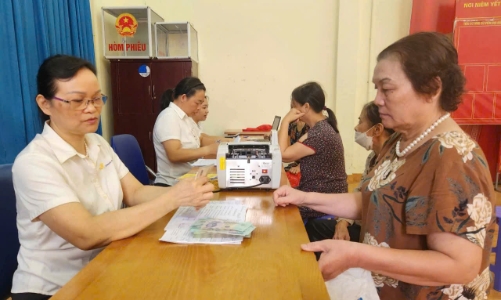 Dự kiến lịch chi trả lương hưu tháng 9 tại Hà Nội