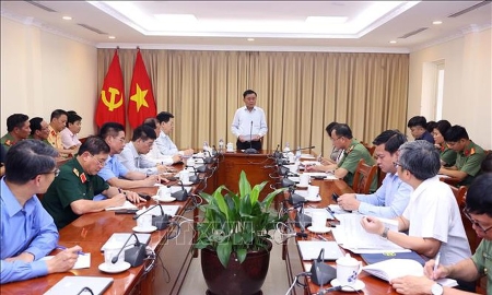 Thường trực Ban Bí thư Trần Cẩm Tú kiểm tra công tác chuẩn bị Lễ kỷ niệm 80 năm Quốc khánh