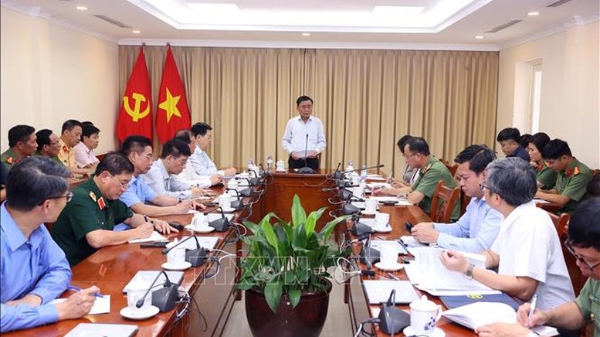 Thường trực Ban Bí thư Trần Cẩm Tú kiểm tra công tác chuẩn bị Lễ kỷ niệm 80 năm Quốc khánh