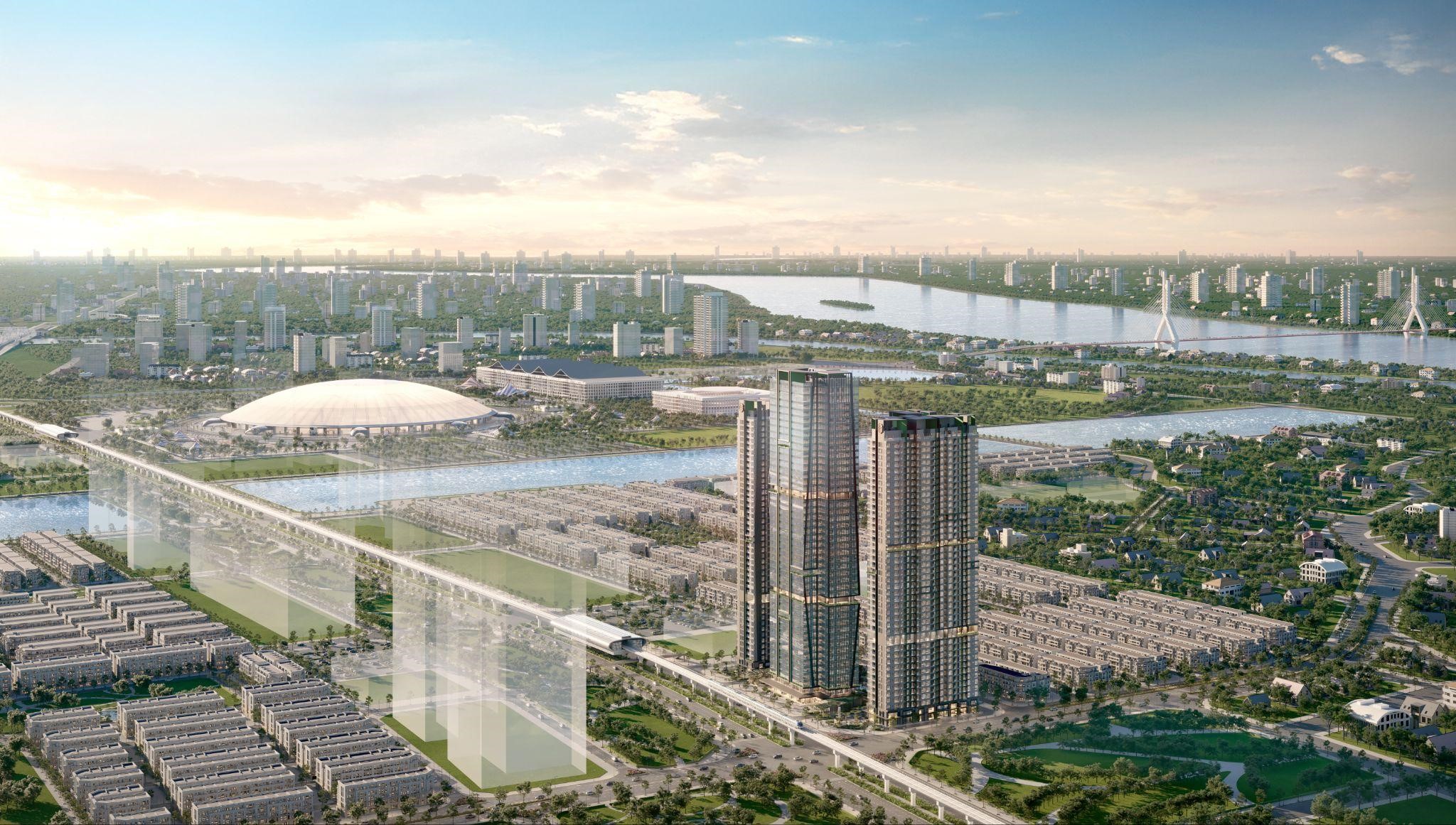 Đông Bắc Hà Nội trở thành tâm điểm lựa chọn an cư hấp dẫn.