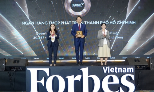 HDBank vào “Top 50 doanh nghiệp niêm yết tiêu biểu nhất 2025”