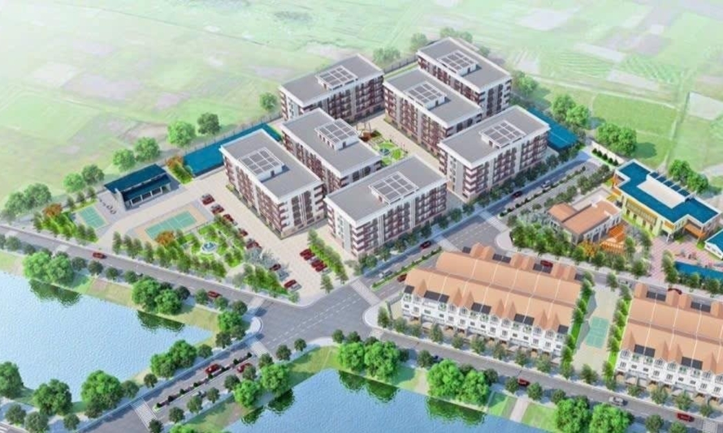 Phối cảnh dự án nhà ở xã hội cho công nhân, người lao động trong các khu công nghiệp thuộc Khu kinh tế Đông Nam.