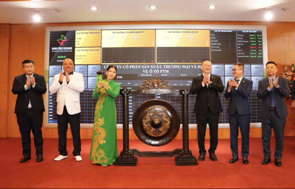 Sáng ngày 22/8/2025, 32 triệu cổ phiếu PTM của Công ty Cổ phần Sản xuất, Thương mại và Dịch vụ Ô tô PTM chính thức giao dịch trở lại trên UPCoM. 
